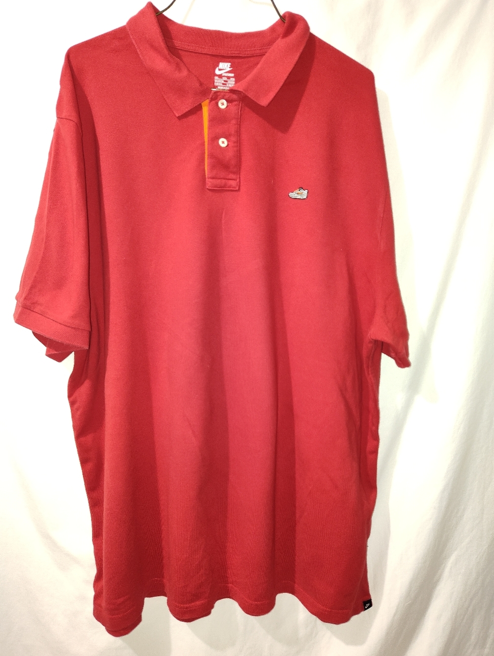 Nike Men's Air Max 1 Deep Red Polo Shirt